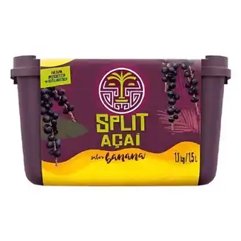 Ourinhos Hipermercado Açaí de banana split açaí 1,5l oferta