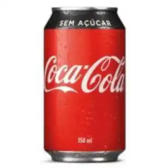 Mega Box Refrigerante coca cola zero cola lata 350 ml oferta