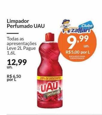 Zaffari Limpador Perfumado Uau oferta