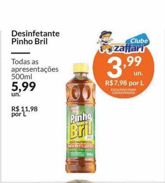 Desinfetante Pinho Bril