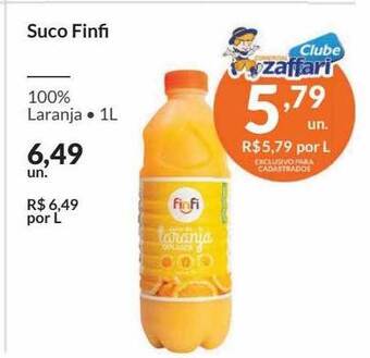 Zaffari Suco Finfi oferta