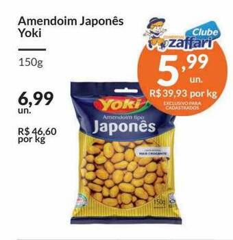 Zaffari Amendoim Japonês Yoki oferta