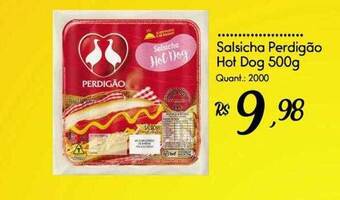 Giassi Supermercados Salsicha Perdigão Hot Dog oferta