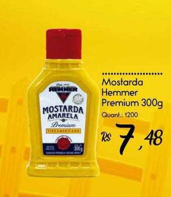Giassi Supermercados Mostarda Hemmer Premium oferta