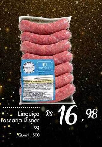 Giassi Supermercados Linguiça Toscana Disner oferta