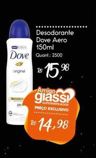 Giassi Supermercados Desodorante Dove Aero oferta