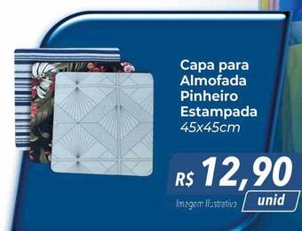 Capa Para Almofada Pinheiro Estampada