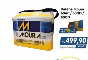 Hiper Moreira Bateria Moura 64ah 60gd 60gd oferta