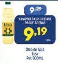 Arena Atacado Oleo de soja Liza Pet 900ml oferta