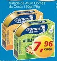 Supermercados Guanabara Salada de Atum Gomes da Costa 150g/170g oferta