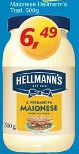 Supermercados Guanabara Maionese Hellmann's Trad 500g oferta