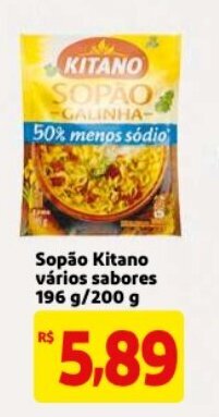 Sopao Kitano varios sabores 196g/200g