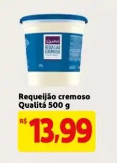 Mercado Extra Requeijao cremoso Qualita 500g oferta