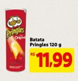 Mercado Extra Batata Pringles 120g oferta