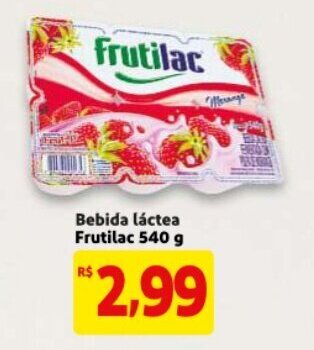 Mercado Extra Bebida lactea Frutilac 540g oferta
