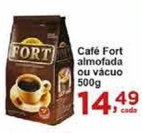 Rossi Supermercado Cafe Fort Almofada ou Vacuo 500g oferta