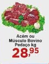 Rossi Supermercado Acem ou Musculo Bovino pedaco 1kg oferta