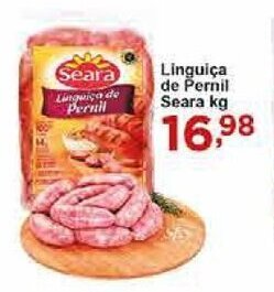 Rossi Supermercado Linguica de Pernil Seara 1kg oferta