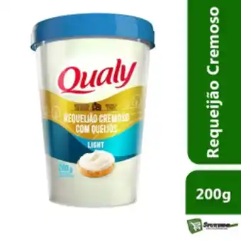 Requeijão qualy light 200g