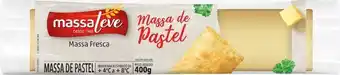 Massa para pastel massa leve rolo 400g