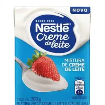Super Lagoa Mistura de creme de leite nestle tp 200g oferta