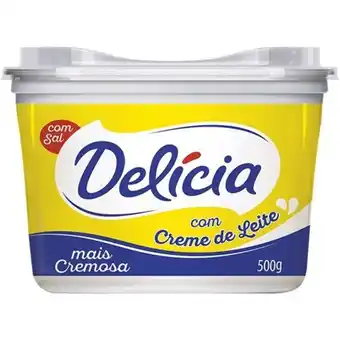 Margarina delícia com sal 500g