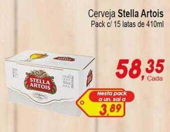 Villefort Atacadista Cerveja Stella Artois oferta