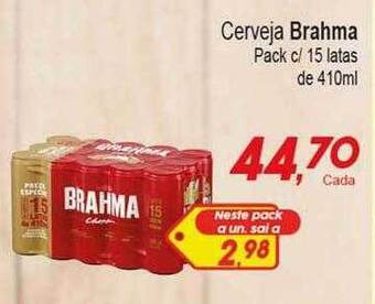 Villefort Atacadista Cerveja Brahma oferta