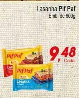 Lasanha Pif Paf