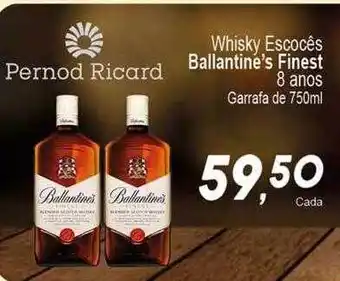 Villefort Atacadista Whisky Escocês Ballantine's Finest oferta