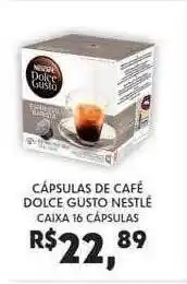 Boa Supermercados Cápsulas De Café Dolce Gusto Nestlé oferta