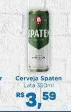 Boa Supermercados Cerveja Spaten oferta