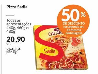 Zaffari Pizza Sadia oferta