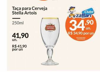 Zaffari Taça Para Cerveja Stella Artois oferta