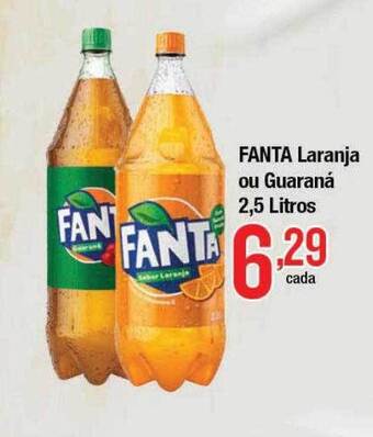 Supermercados Unidos Fanta Laranja Ou Guaraná oferta
