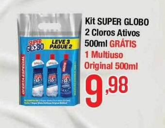 Supermercados Unidos Kit Super Globo 2 Cloros Ativos oferta