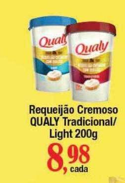 Supermercados Unidos Requeijão Cremoso Qualy Tradicional Light oferta
