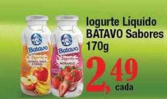 Supermercados Unidos Iogurte Líquido Batavo Sabores oferta