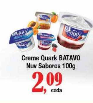 Supermercados Unidos Creme Quark Batavo Nuv Sabores oferta