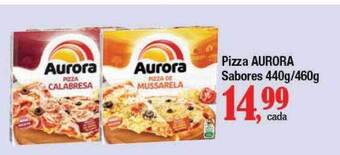 Supermercados Unidos Pizza Aurora Sabores oferta