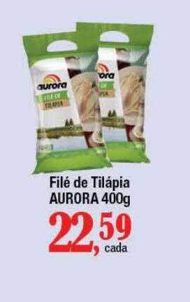 Supermercados Unidos Filé De Tilápia Aurora oferta