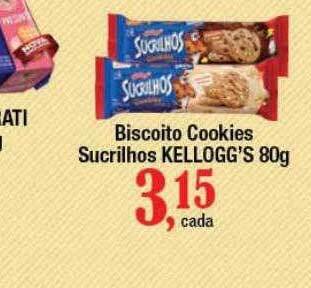 Biscoito Cookies Sucrilhos Kellogg's