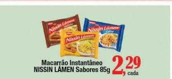 Supermercados Unidos Macarrão Instantâneo Nissin Lámen Sabores oferta