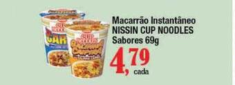 Supermercados Unidos Macarrão Instantâneo Nissin Cup Noodles Sabores oferta