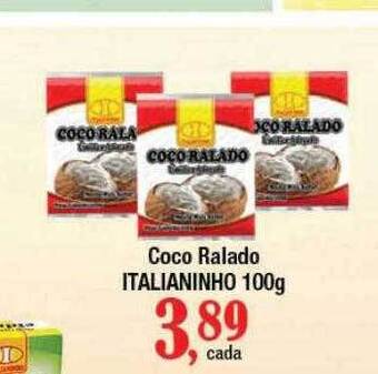 Supermercados Unidos Coco Ralado Italianinho oferta