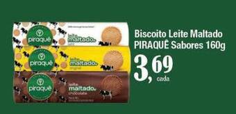 Supermercados Unidos Biscoito Leite Maltado Piraquê Sabores oferta