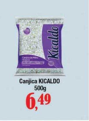 Supermercados Unidos Canjica Kicaldo oferta