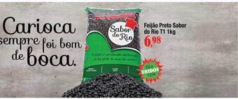 Supermercados Unidos Feijão Preto Sabor Do Rio T1 oferta