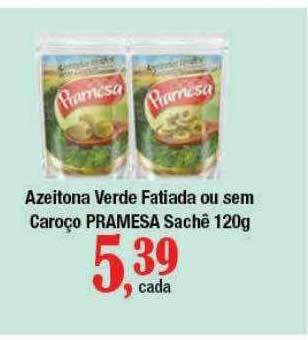 Supermercados Unidos Azeitona Verde Fatiada Ou Sem Caroço Pramesa oferta
