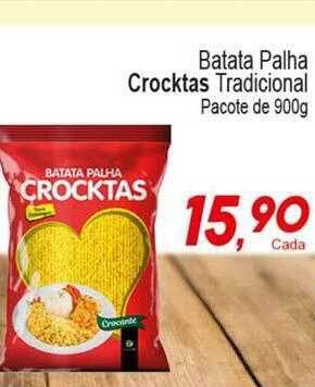 Villefort Atacadista Batata Palha Crocktas Tradicional oferta